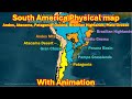 South America Physical Features Timestamps: Andes, Highlands & More