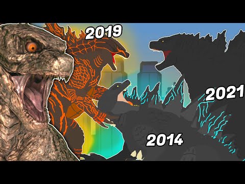 Reacting To Godzilla 2021 vs Godzilla 2019 vs Godzilla 2014