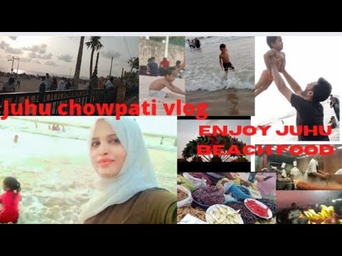 Juhu beach Mumbai 🏖️juhu 2022 chowpati |Famous Indian food in juhu beach |@MeenazWShaikh