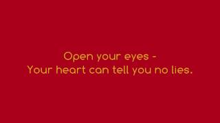 True To Your Heart - 98 Degrees &amp; Stevie Wonder (FULL LYRICS)(HD)