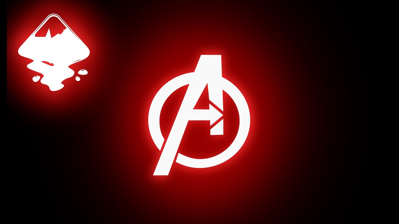 Avengers infinity war logo with Inkscape | Tutorial