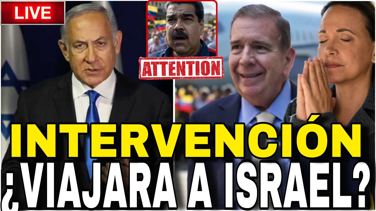 EN VIVO 🚨: GRAN NOTICIA ¿VIAJARÁ A ISRAEL? EMPLEAR TODOS LOS MEDIOS PONER FIN A MADURO