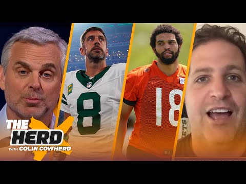 Jets with six primetime games, Chiefs' tough stretch, Bears' easy schedule aids Caleb? | THE HERD