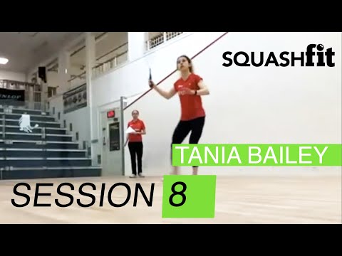 SQUASHfit Session 8 : Featuring High Performance Coach Tania Bailey and England's Gina Kennedy
