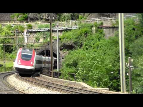 IL SALUTO DEL RABDe 500 SVIZZERO A BIASCHINA (CH) 1 - 6 - 2014.