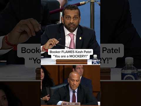Booker FLAMES Kash Patel: 'You are a MOCKERY!'