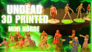 Zombie & Skeleton Miniatures Undead Horde | Marginal Minis: Art of Character D&D Podcast Ep#11