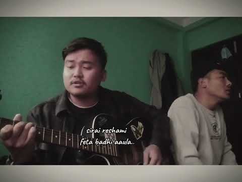 mirmire Osama Authi satna aauna -Nishan Gurung/cover song (ea kancha Thattai ma) Lyrics video song