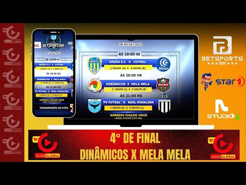 DINÂMICO X MELA | CAMPEONATO BETSPORTS BR - NINA RODRIGUES | QUARTA DE FINAL