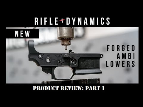 Product Review: Rifle Dynamics/Sharps Bros Livewire Forged Lower Receivers - Part 1