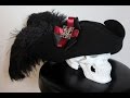 DIY Pirate Hat Gothic Tricorne 