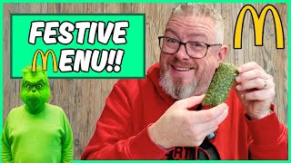 MCDONALDS CHRISTMAS MENU REVIEWED! NOT GOOD!