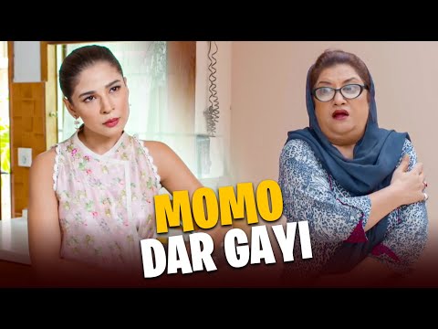 Momo Ko Dara Diya 🤣😈 | Comedy | Momo | Ayesha Omar & Nabeel | Bulbulay Drama