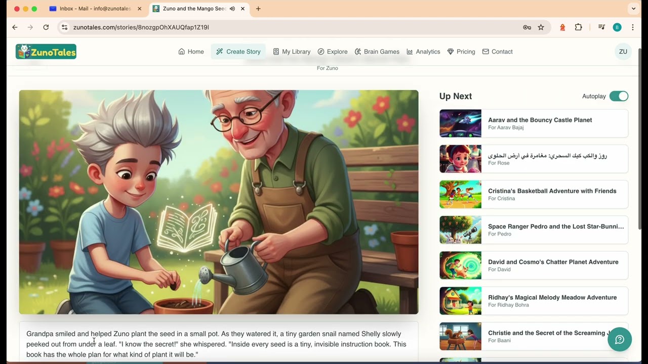 How to use ZunoTales tutorial video thumbnail