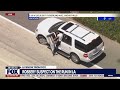 Watch Police Chase In LA High Speed Pursuit Of Robbery Suspect