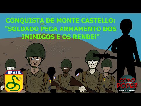 BATTLE OF MONTE CASTELO: One of the most difficult battles of the FEB - Animation