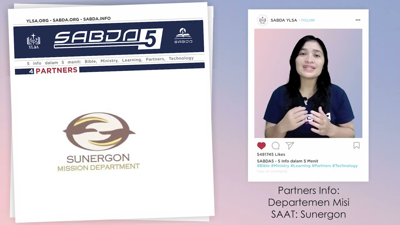 Departemen Misi SAAT: Sunergon