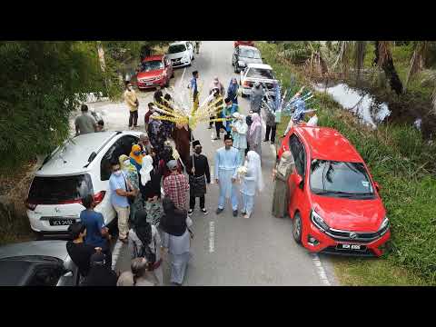 Majlis persandingan dua pasangan | Nadzmi & hafsah ||| Nadzri & atiqah | drone dji