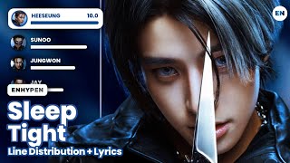 Download lagu ENHYPEN (엔하이픈) - 'Sleep Tight' | Line Distribution   Lyrics mp3