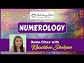 Numerology Demo Class With Mrs Khushboo Shokeen