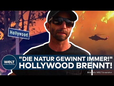 WALDBRÄNDE USA: Hollywood in Flammen! "Immer dramatischer!" Los Angeles und Kalifornien im Schock!