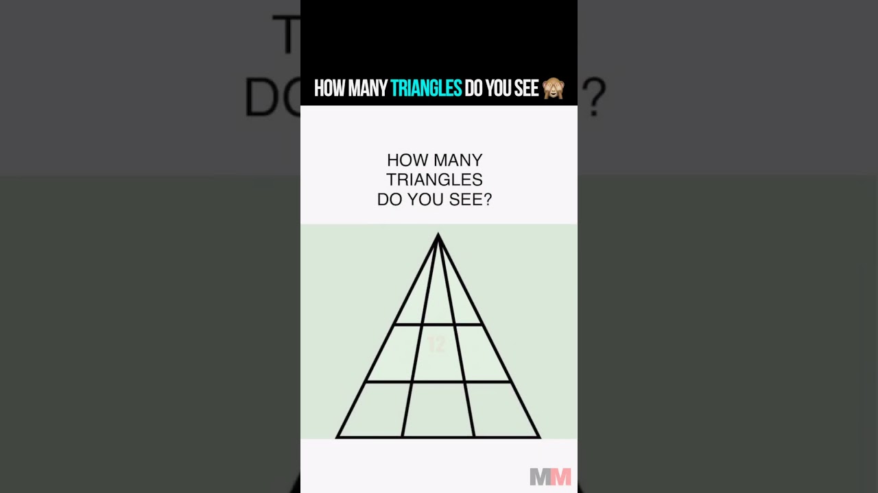 How many Triangles do you see in the Picture?