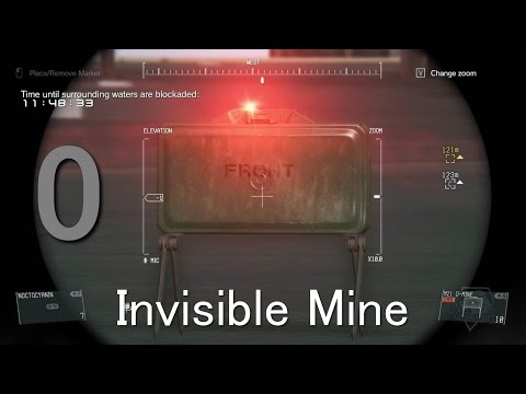 [MGS5] Invisible Mine0 - Tips&Trick [FOB Security]