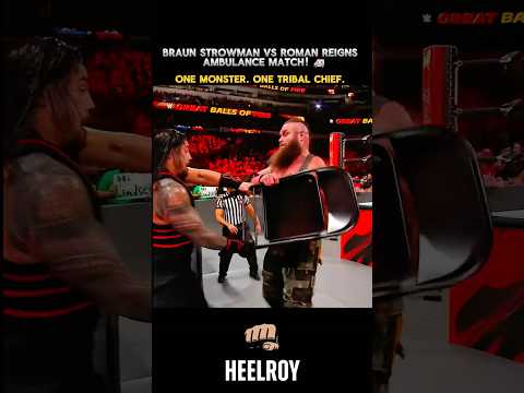 Braun Strowman vs Roman Reigns — AMBULANCE MATCH! The Most Brutal Battle!