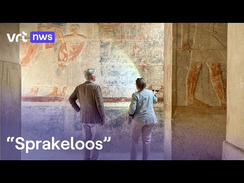 Koning Filip bezoekt archeologische sites en Grand Egyptian Museum in Caïro