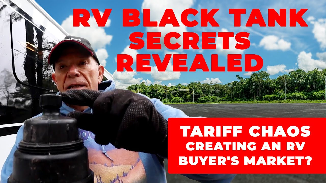 Black Tank Revelations, RV Industry Tariff Relief & Mike & Jen’s Nail-Biting Crawl