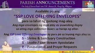 Sambuhay TV Mass sa Parokya | Mar 12, 530PM | Friday of the Third Week of Lent