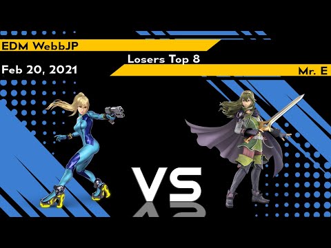 [Smash Ultimate] XeNOwifi Monthly (L.Top 8) - Mr. E vs EDM  WebbJP