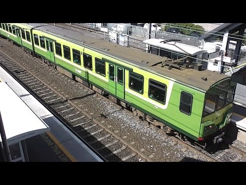 IE 8100 Class Dart Train number 8119 - Clontarf Road, Dublin