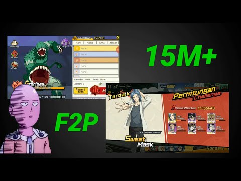 Club Challenge Groribas 15M+ F2P  : OnePuchManTheStrongest