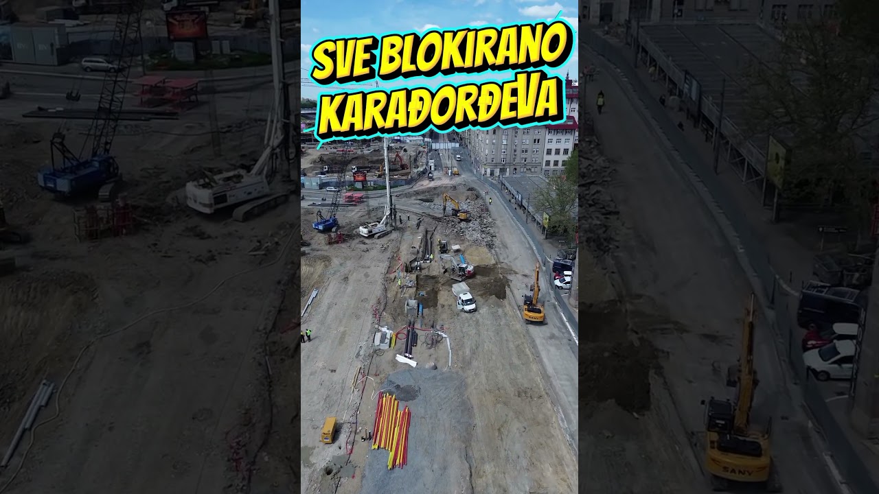 Rekonstrukcija Karađorđeve #shorts