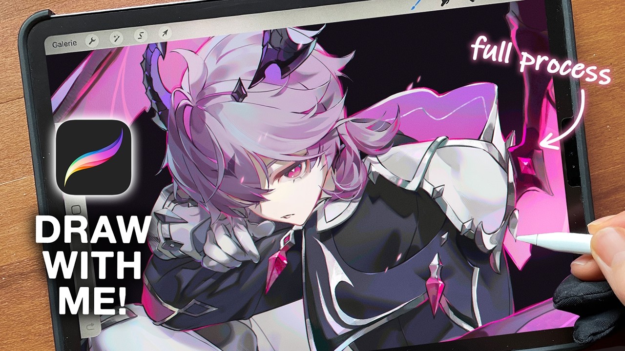 Draw with Me in Procreate! ✦ Chill IPad Digital Art Process