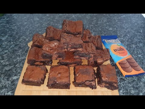Terry's Chocolate Orange Brownies Recipe |  Michelle Martins