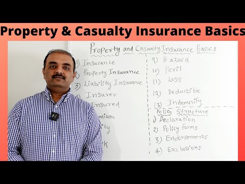 Property & Casualty Insurance Basics