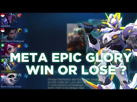 SABER HYPER CARRY META EPIC GLORY | BEST COMBO SABER - MLBB