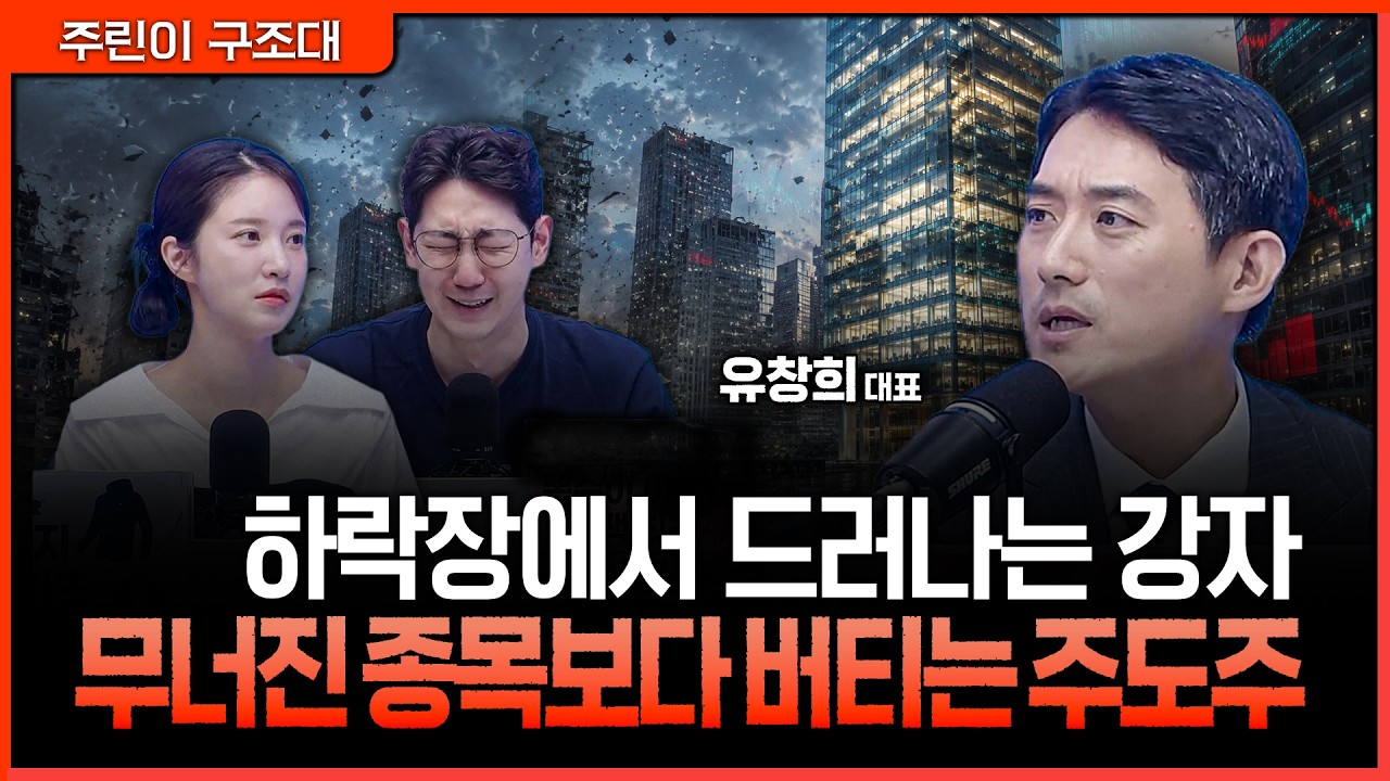 약한 종목은 이미 무너졌다…이번 조정에서 끝까지 가져갈 주도주 구별법ㅣ명민준, 박가영, 유창희 [주린