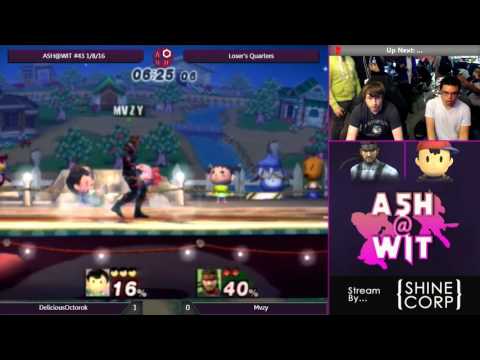 DeliciousOctorok (Ness) vs Mvzy (Snake) - ASH@WIT #43 PM Winner's Semis