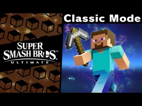 Steve Classic Mode 9.9 No Continues Smash Ultimate