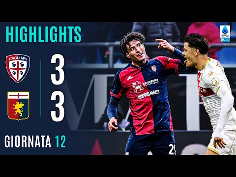 Video highlights della Cagliari vs Genoa (3 a 3) - Giornata 12 - Fantacalcio e fantamedie