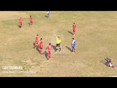 LIGA TUCUMANA: Por la fecha 9 de la Zona C, Santa Rosa y La Providencia igualaron en un partidazo