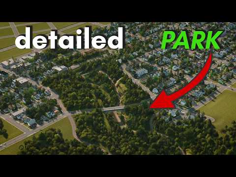 Nature detailing in Cities Skylines 1 is FUN! | C:S1 Amaranth Bay #24