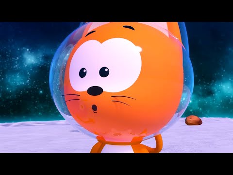 ПРЕМЬЕРА! Новые серии - Котэ на Луне - Котэ ТВ - Игры с котёнком Котэ