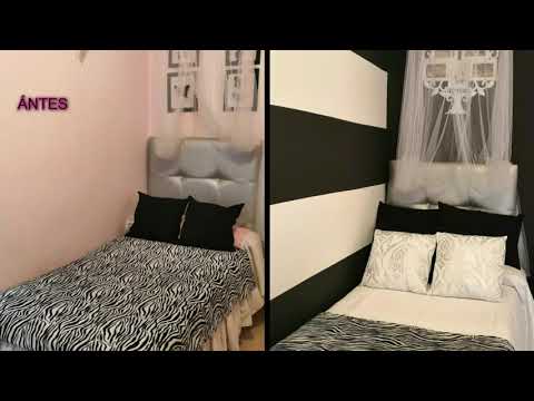 Cambio radical de habitación‼️/PAINTING BEDROOM AT A WEEKEND