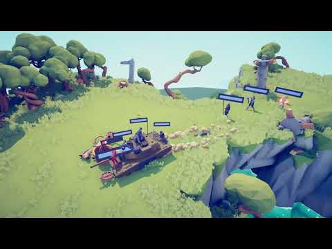 Wild West trio vs every faction in parts! Totally Accurate Battle Simulator