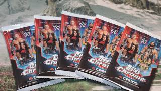 FIVE 2026 Topps Chrome WWE Blaster Packs