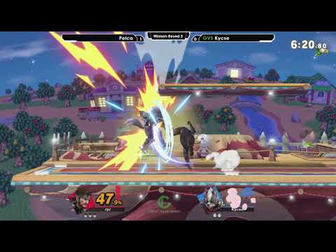 Smash Ultimate: Pelca (Snake) V GVS | Kycse (Wolf) - Synthesis 3 Tournament SSBU